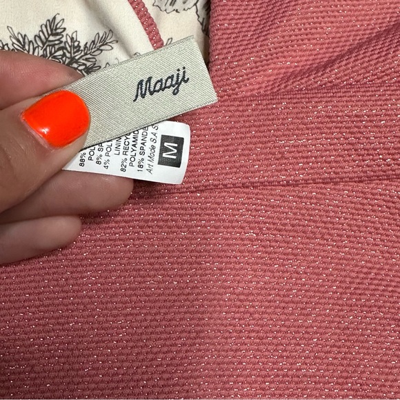 Maaji One Piece Reversible SwimSuit Size M - Picture 8 of 8